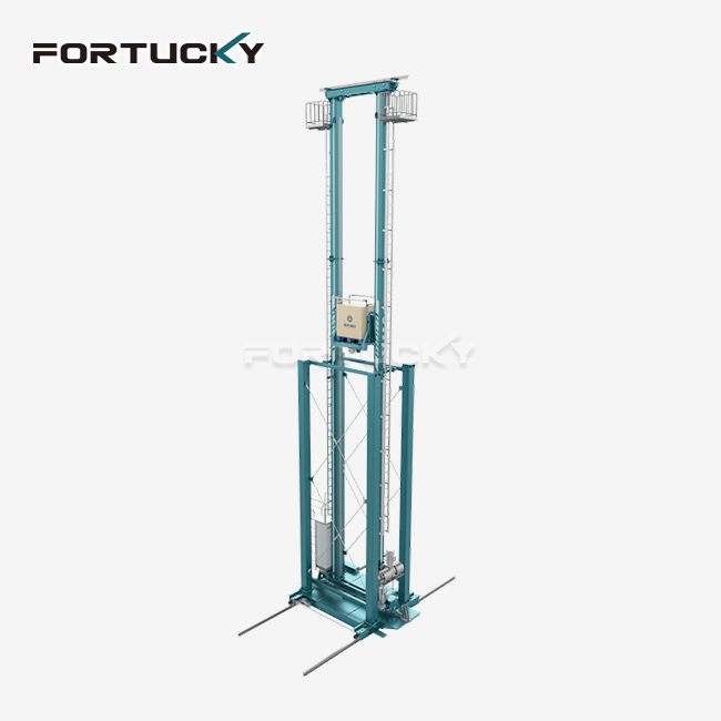 Rail transfer stacker